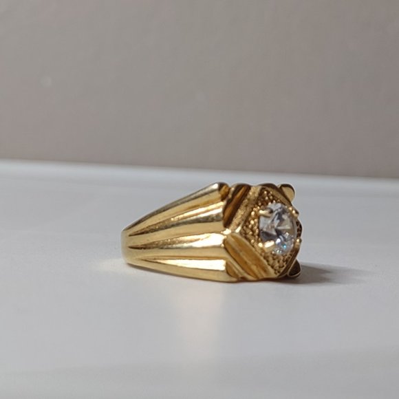Very Pretty Size 9.5 14k HGE Ring - Picture 7 of 10